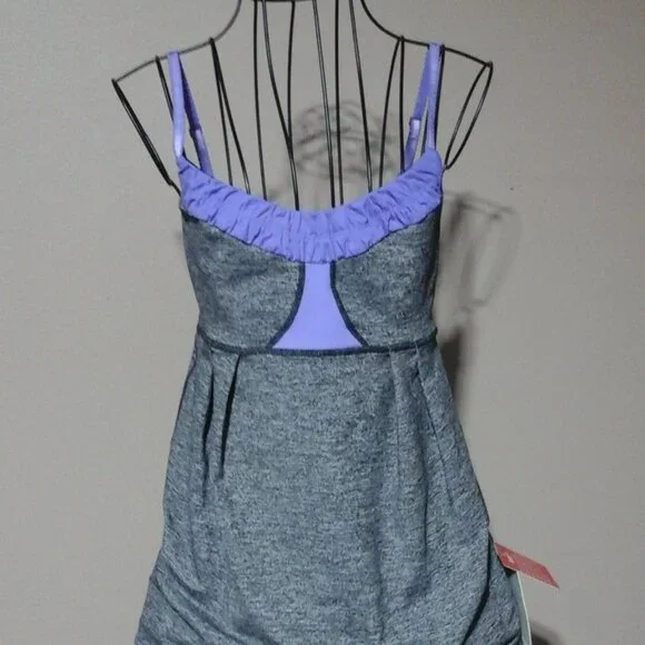 NWT Lululemon Yogi Dance Tank Top Purple Heathered​​ - Picture 2 of 10